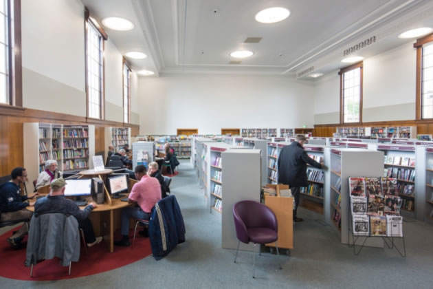 A space for community and cultural events is to be added to Acton Library