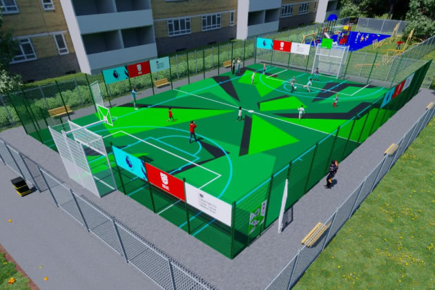 A visualisation of a PlayZone 