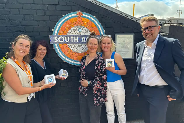 Mural Designed by Locals Unveiled at South Acton Station