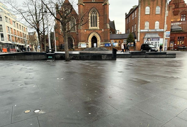 A visualisation of how the urban garden might look. Picture: Electric Sheep Events 