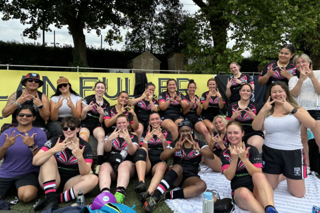 The West Warriors Ladies Rugby League squad