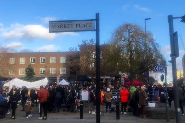 market place sign