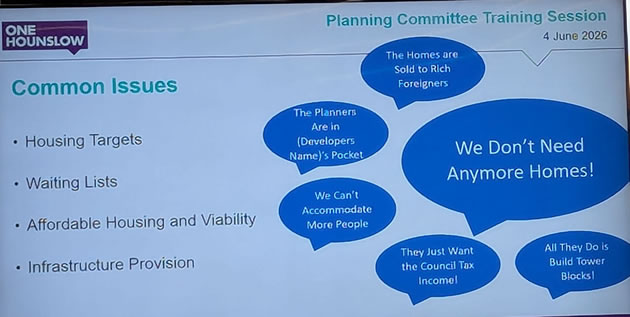 Planning training slide 