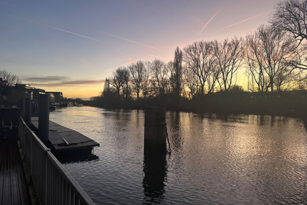 River view from Watermans Park