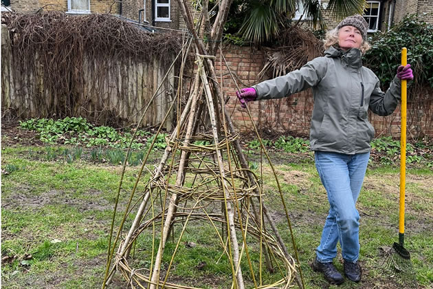 Willow weaving is one of the oldest rural crafts in Britain