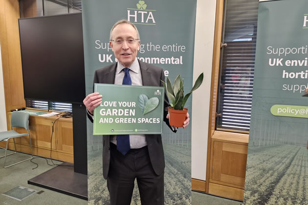 Andy Slaughter at the HTA event in Parliament 