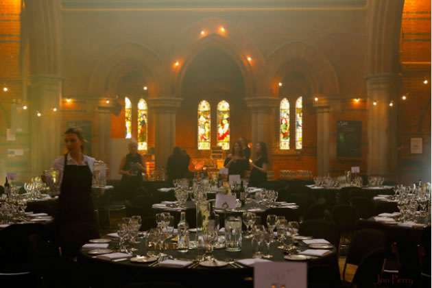 A sit down three course meal is also included at The W4 Black Tie Ball 