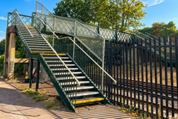 Brooks Lane Footbridge Reopens Ahead of Schedule