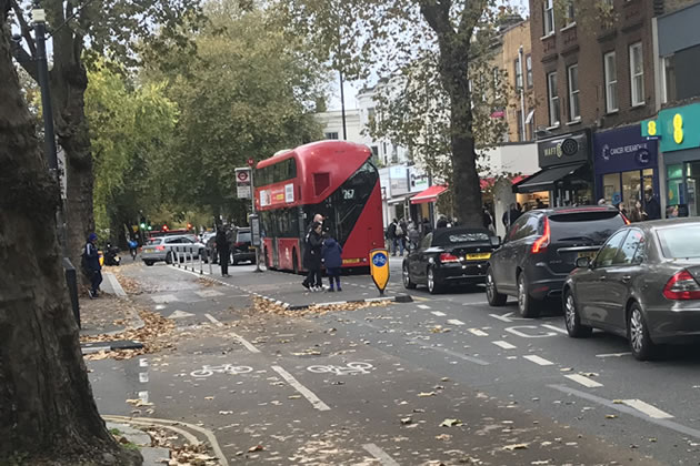 Charity says bus islands on Cycleway 9 compromise the human rights of the blind 