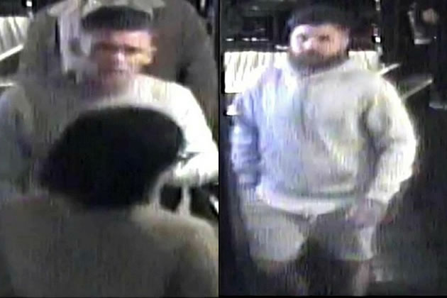 Images of the pair sought in connection with the offence