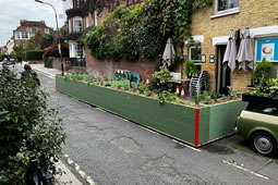 Row Blows Up Over Sudden Appearance of Chiswick Mall Parklet