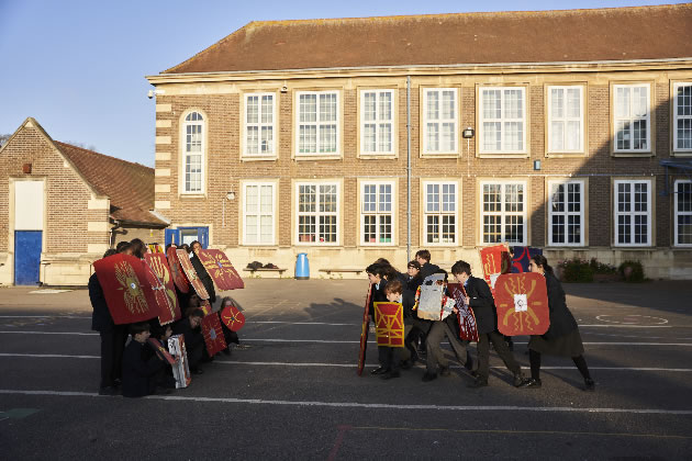 A practical history lesson at Chiswick School 