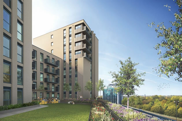 The scheme is a joint venture between Telford Homes and Catalyst