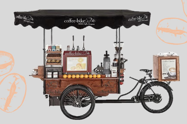 Coffee-bike to be situated by the river in Chiswick 