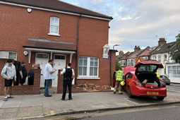 Man Hospitalised After Car Veers Off The Avenue