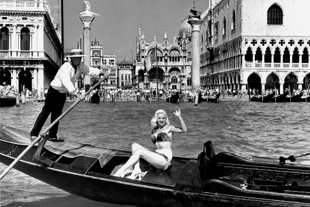 Diana Dors in Venice 