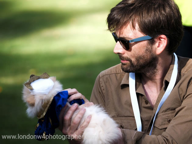 David Tennant Attends Chiswick Dog Show As Celebrity Judge 