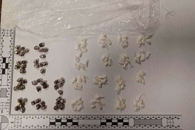 Drugs seized during raid in Chiswick