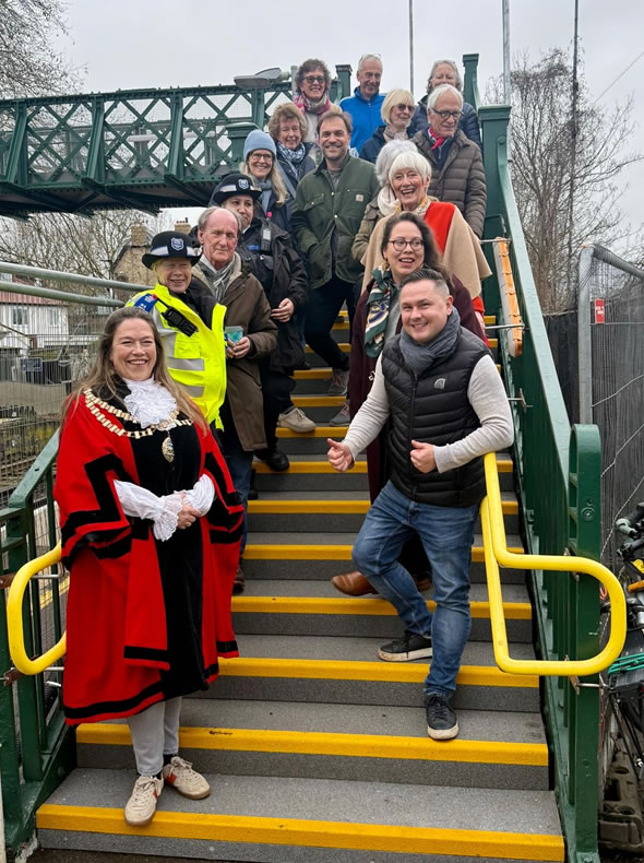 Residents and station users welcome the reopening