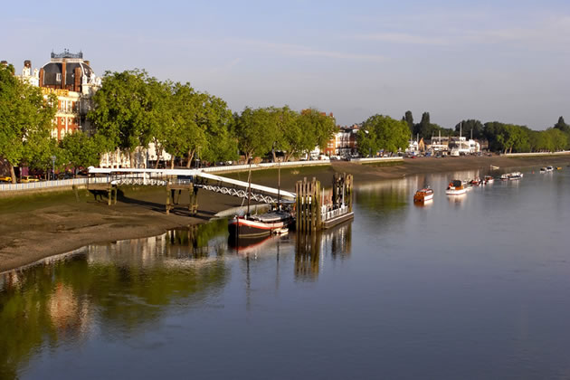 The fundraising walk will be along the banks of the Thames 