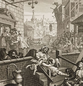 Chiswick's connections with the history and culture of gin from 1751 to present day 