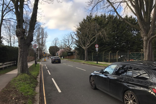 Access is currently restricted for vehicles entering Hartington Road