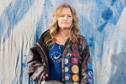 Laura Reineke Giving Talk About Friends of the Thames