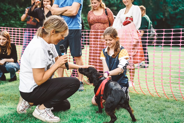 Mel Giedroyc takes part in the judging