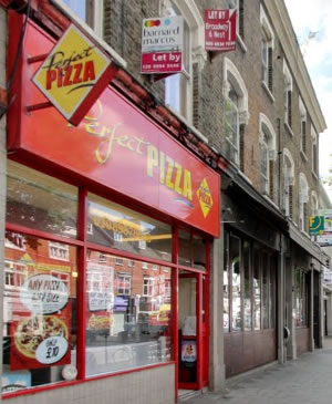 image of Perfect Pizza Company which received poor hygiene report