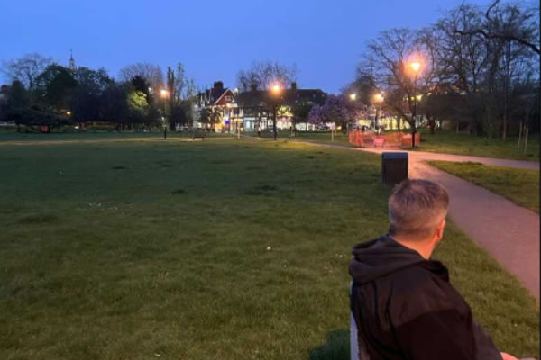 Plain clothes officers were on Acton Green Common