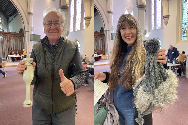 Happy customers from a previous Chiswick Repair Cafe 