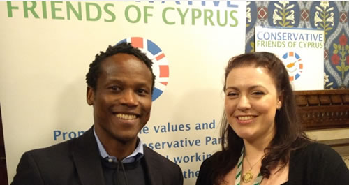 ron mushiso at friends of cyprus event 