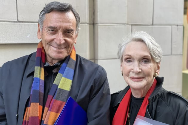 Stephen Grief and Dame Sian Phillips