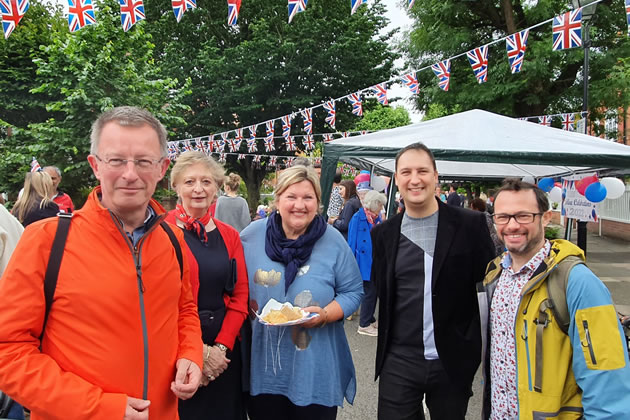 Cake was on offer at most of the events 