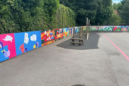 Strand Junior School Unveils New Playground Art