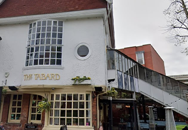Tabard pub in Chiswick 