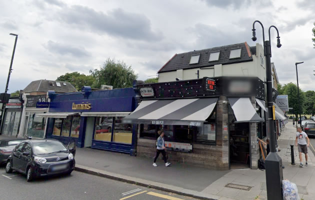 Luminis and Pizza Treat on Turnham Green Terrace