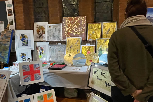 A previous W4 Winter Art & Design Fair