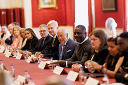 W4 Youth Joins the King, Idris Elba and the PM at St. James