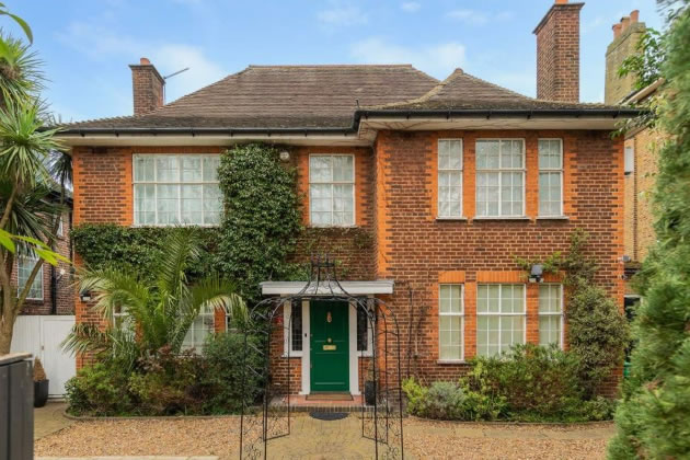 House on Grosvenor Road is listed for £3.5million