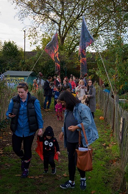 Northfields Allotments Halloween