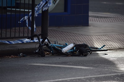 cyclist hurt in accident on Uxbridge Rd