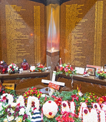 Hillsborough memorial Anfield