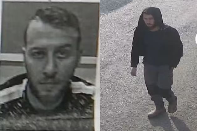 Bashar Al Kadah was seen on CCTV walking along Station Approach