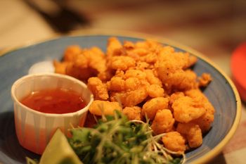 popcorn shrimp Chooks