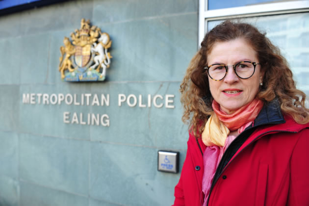 Cllr Connie Hersch says there is a correlation between station closures and rising crime in Ealing 