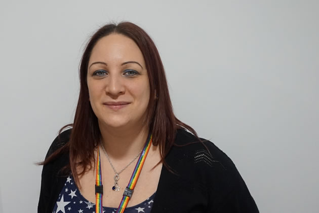 Deborah Klayman works in security at the hospital 