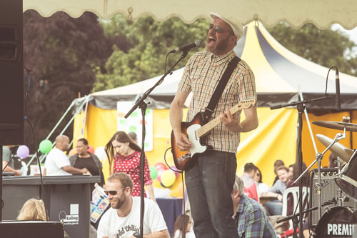 music at food festival