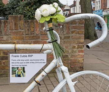 Ghost Bike - Image Peter Gould