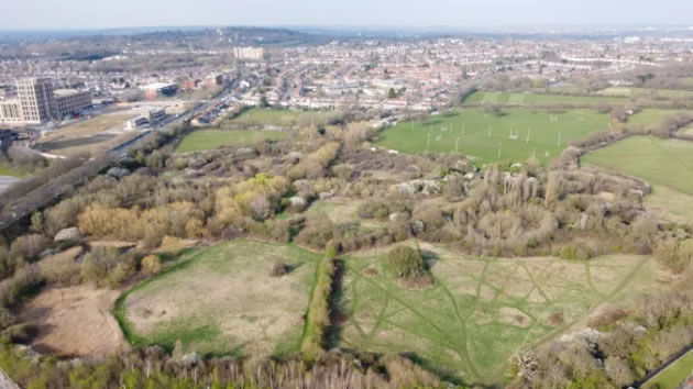 Aerial view of Paradise Fields and surrounds (Photo: James Morton)